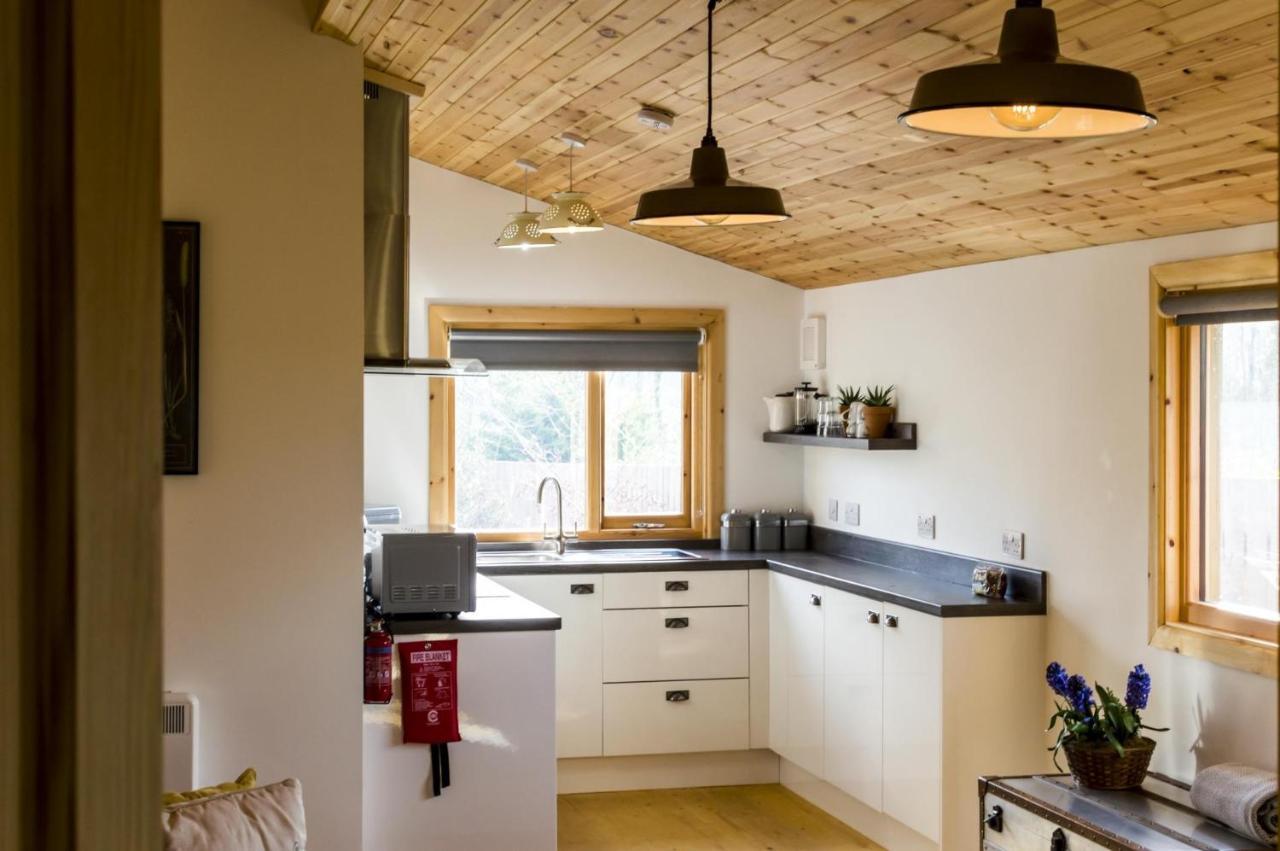 Fern Lodge - 2 Bedroom Log Cabin - Saint Florence - Tenby 외부 사진